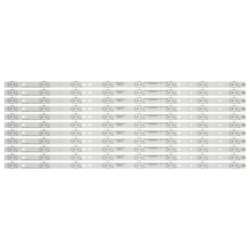 1�Z�b�g=11PCS 8 LED 585mm TV LED�o�b�N���C�g�X�g���b�v�AHisense LED55EC520UA 55-HD550DU-B21-11X8-3030c-v0 1150644 TH-55DX400C�p