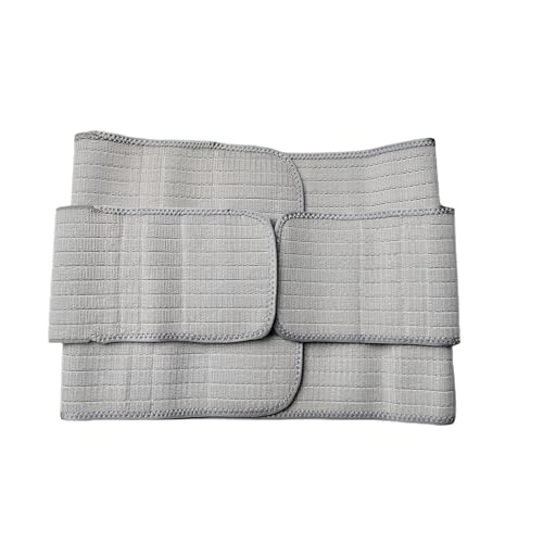 Image of UPGENT Postpartum Back Brace Lumbar Support Belts for Women Plus Size Widened Waist Trainer Shaper Belly Band Compression Abdominal Strap Corset(Black,Large)