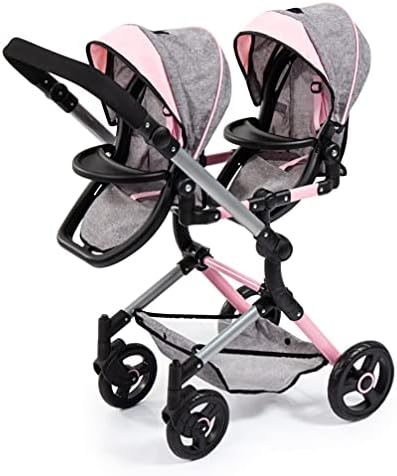 dolls twin pram