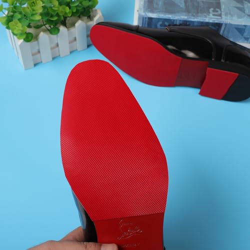 Image of 40 in Red Bottom Heels Sole Protector for Louboutin Heel Shoes, Red Silicone Sole Protector for Bottom Heels (5 in x 40 in)