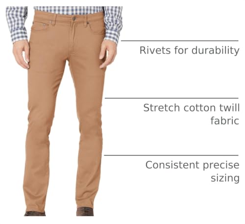 Image of Amazon Essentials Men's 5-Pocket Stretch Twill Casual Pants