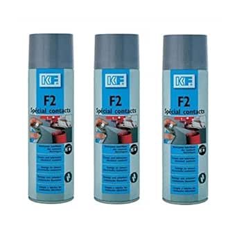 Nettoyant Pour Contacts électriques KF F2 1003 - Spray 100 Ml - Dégraisse Et Protège