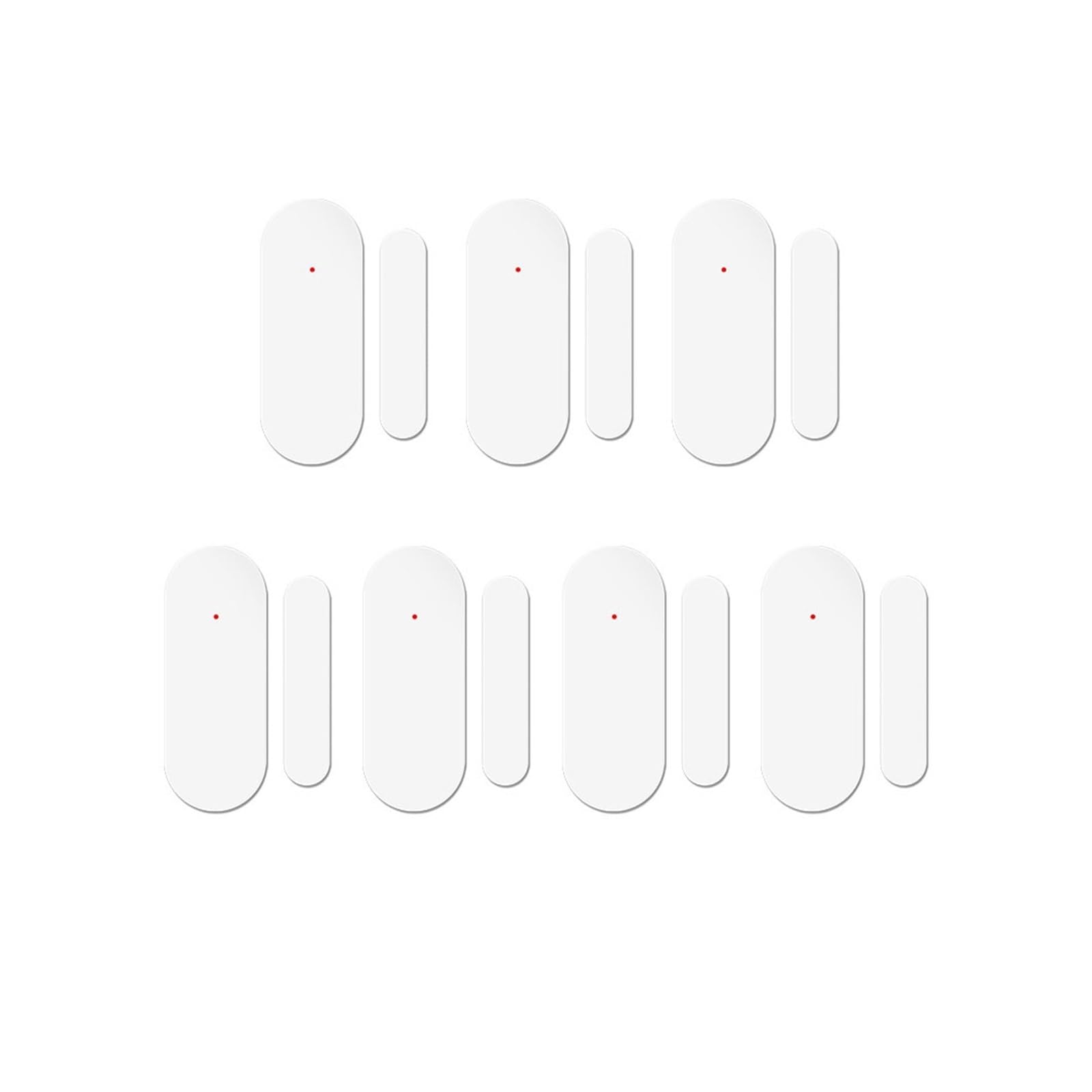 Alarmas De Puerta, Sis-tema de alarma for el hogar Tuya, Sensor automático, detectores inalámbricos inteligentes de puertas y ventanas, código de apertura/cierre de puertas Para La Seguridad Del Hogar
