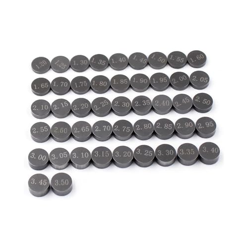 Pastilles de soupape 7.48mm réglables pour ajuster le jeu moteur CBR et CB