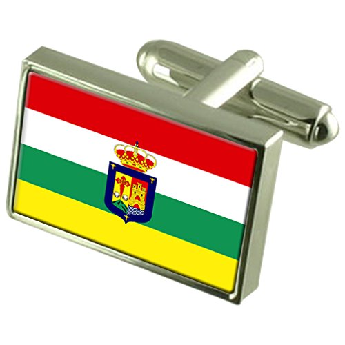 Gemelos de Bandera de La Rioja con Bolsa para Evitar Puños Desalineados en Trajes