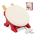 Controle de Tambor Taiko, Controlador de Tambor Taiko para Nintendo Switch com Baquetas, Compatível com o Sistema de Atualização Online