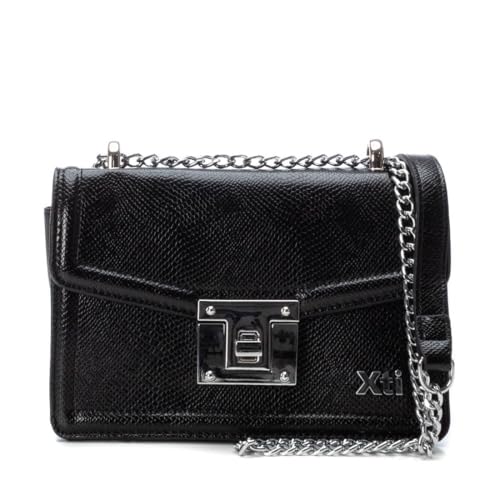 XTI - Bandolera Mujer Negro - Diseño moderno y práctico - Ideal para cualquier ocasión - Modelo 18441204