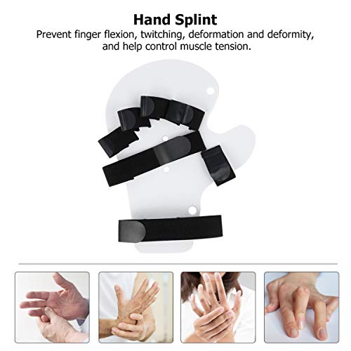 EXCEART Alisador de Dedos Suporte AjustÃ¡vel para MÃ£o Em Repouso Tala Noturna Pulso Imobilizador de