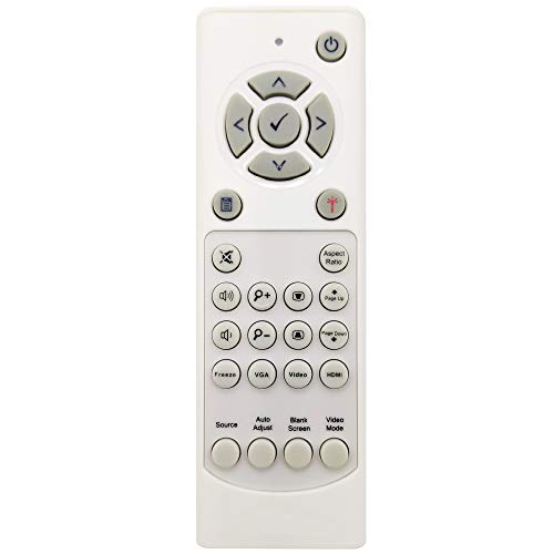 Leankle Remote Controller TSKB-IR02 for Dell Projectors 4220, 4320, S300wi, S500, S500wi, S510, S520, Black