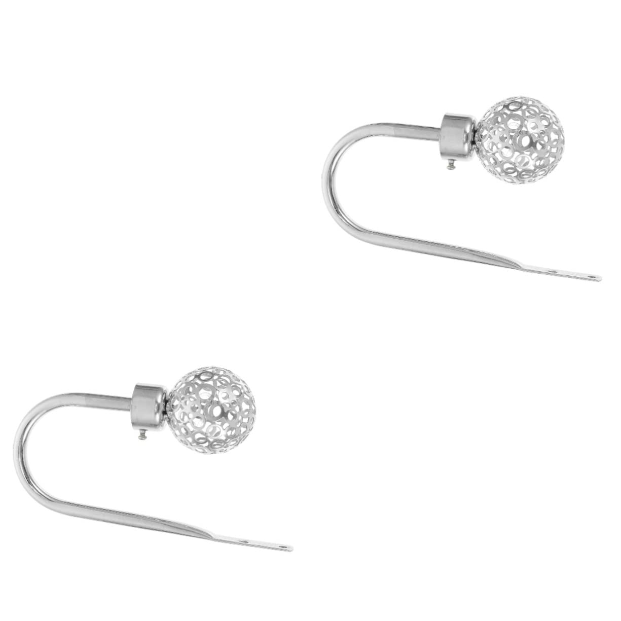 Cabilock Lot De 2 Clips Décoratifs En Métal Pour Rideaux - Design