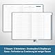Häfft® Lehrer-Planer 2025/2026 A5 + Blue Hardcover Lehrerkalender/Schuljahresplaner mit 236 Seiten, Stickern und mehr - nachhaltig & klimafreundlich