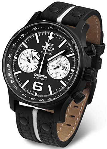 Montre Vostok Europe 6S21-5954199 Noir, le style urbain en 47.3 mm