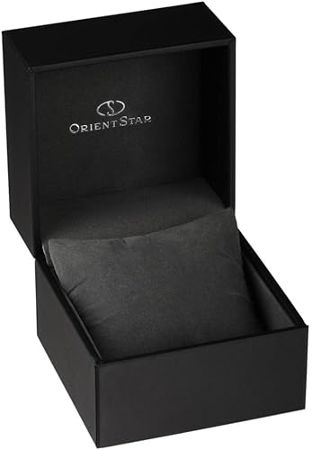 Miniatura 2 de Orient Star Semi Skeleton Power Reserve Sapphire Brown Dial Reloj RE-AT0102Y, Marrón, Contemporáneo