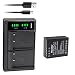 Kastar 1-Pack BLH-1 Battery and LTD2 USB Charger Compatible with Olympus BLH-1, BLH-01, PS-BLH1 Battery, Olympus BCH-1 Charger, Olympus HLD-9 Power Battery Grip, Olympus OM-D E-M1 MARKIII Camera