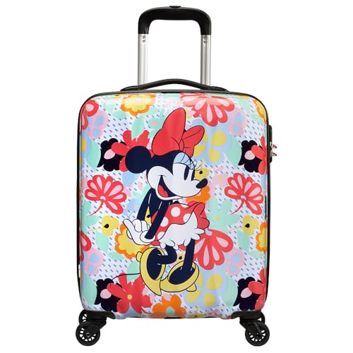 American Tourister Hypertwist, Spinner S, Handgepäck, 55 cm, 36 L, Mehrfarbig (Minnie Flower)