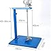 Power Mixer Pneumatic Agitator Clamp-On Drum Agitator Industrial-Grade Pneumatic Shaker Paint Stirring Tool,Pneumatic Bracket Mixer 5 Gallon Automatic Lift Pain, A