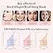 ORDIFEN Bio Collagen Real Deep Mask, Bio-Collagen Face Masks - Deep Hydrating Overnight Face Mask, Korean Skincare, 4 PCS Facial Treatments & Masks for Women - Firming & Moisturizing