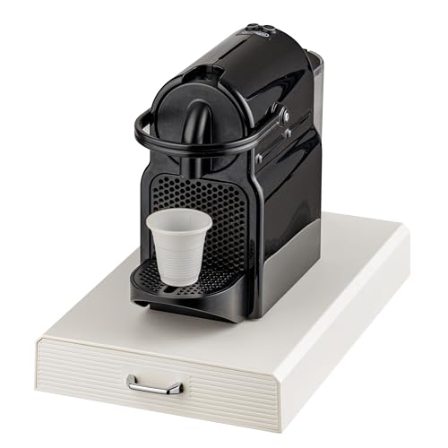 Baroni Home Porte-Capsules de Café Professionnel à 1 Tiroir, Porte-Capsules avec Compartiments,...