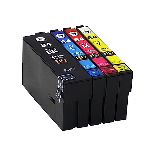 Amazon.co.jp: 【エコインク/Ecoink】IC4CL84 互換インクカートリッジ4