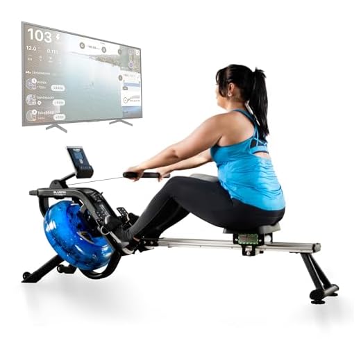 Blade Aqua M-1 — Rameur métallique fluide