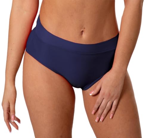 Aquarti Damen Bikinihose High Waist mit...