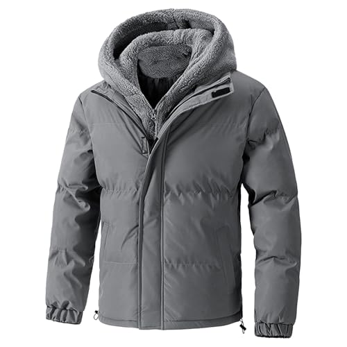 Doudoune thermique homme avec doublure Sherpa chaude et isolante