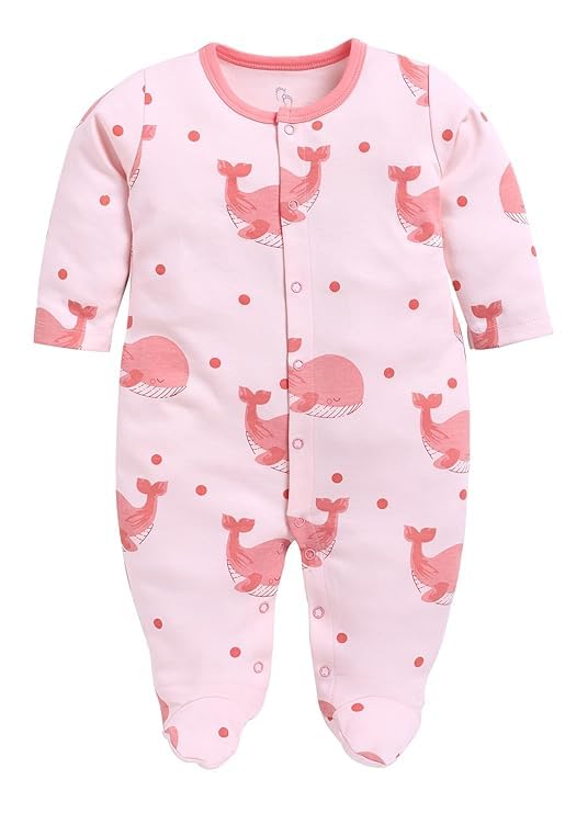 Image of BABYGO Baby Half Sleeve Rompers 100% Cotton for New Born Baby | Daily Suits for Baby Boys & Girls|0-3M| Infant Clothes| Pack of 1