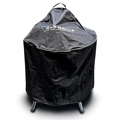 SnS Grills Slow ‘n Sear Kettle Grill Cover - Outdoor Charcoal BBQ Kettle Accessories, Fits Weber and Charbroil, Perfect for Smokey Mountain, Barbecue Smoker, and Round Table Burners