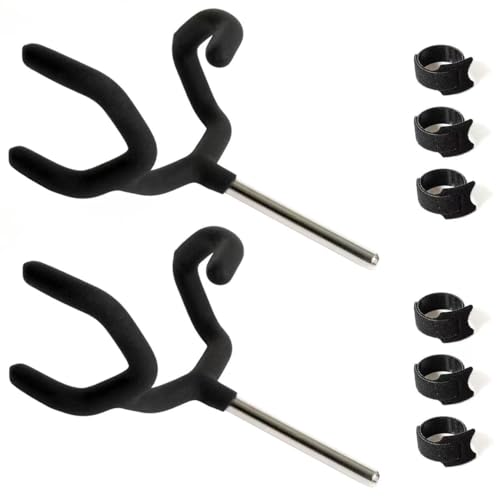 2Pack Microphone Boom Pole Support Holder/Audio Boom Cradle Mount for C-Stands and Mic...