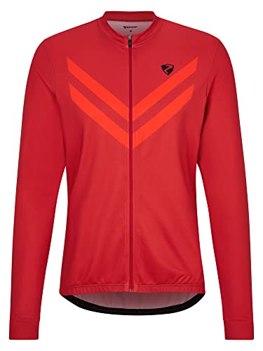 Maillot VTT respirant manches longues pour sorties vélo automnales Ziener