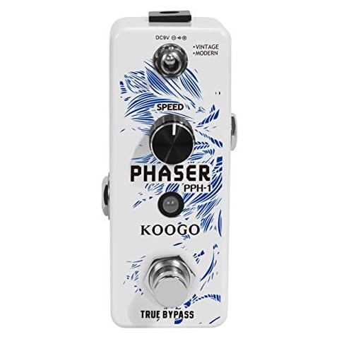 Koogo Guitar Analog Phaser Pedal Vintage/Modern Modes Mini Size Cover