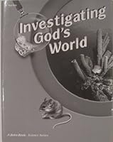 Investigating God's World 5 Teacher Test Key (A Beka Book Science Series) B000GSA2AE Book Cover