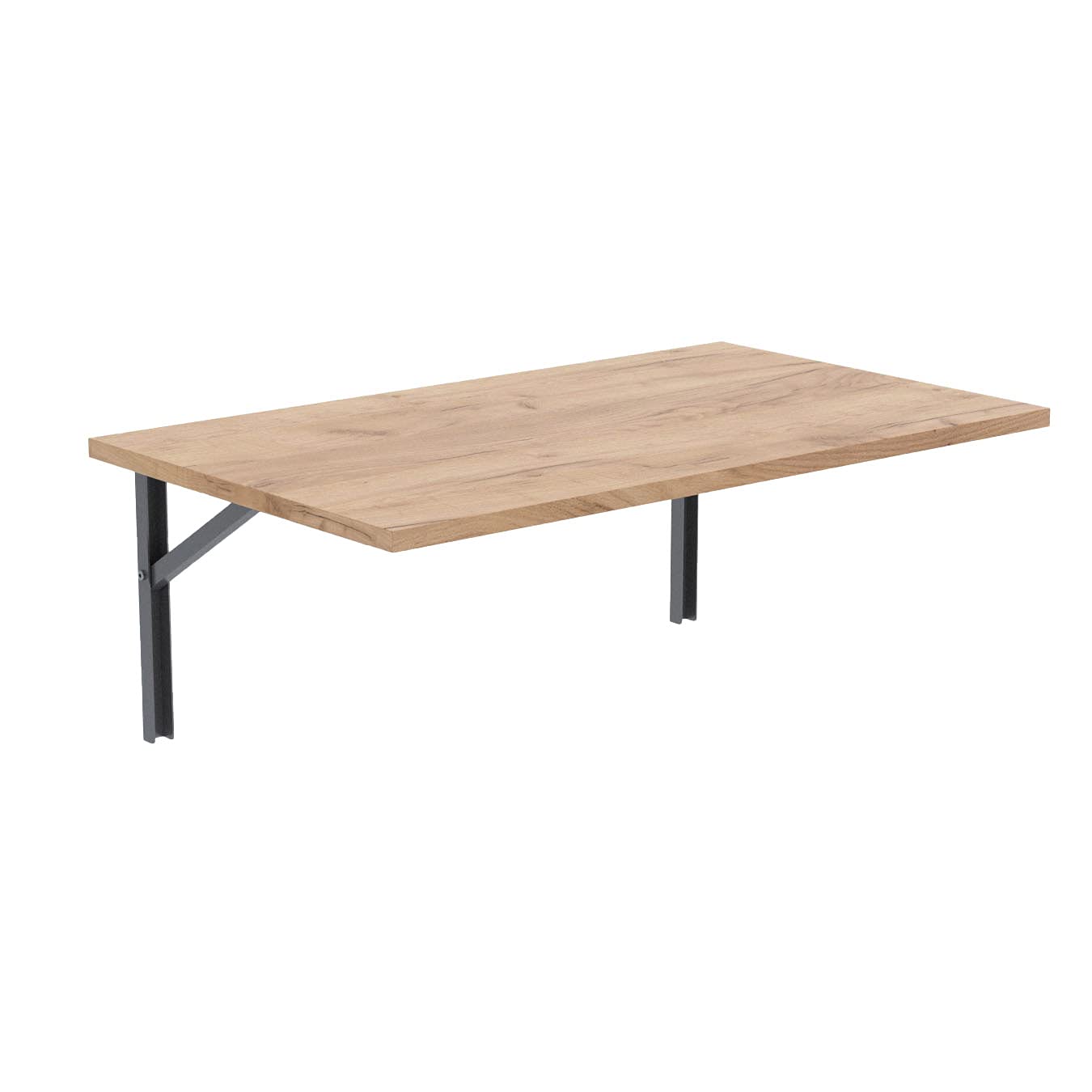 AKKE Table Pliante Murale 120 cm x 60 cm pour Cuisine Petit Bureau Petit Espace Enfant Bureaux Meubles Table à Manger Pliable Rabattable