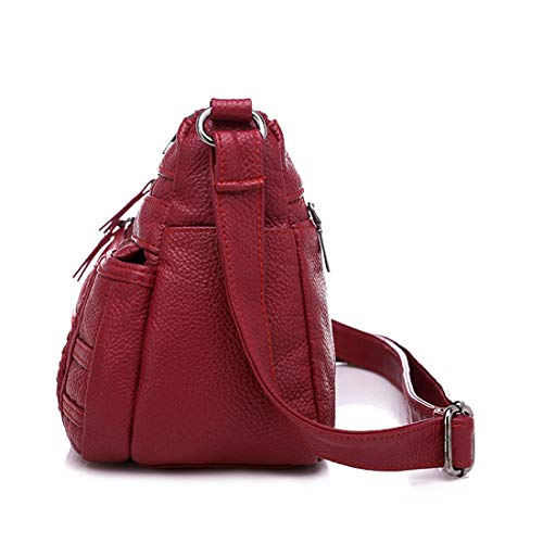 Shoulder Bag for Women, Soft PU Leather Purses with Multi Pockets Crossbody Bag Pocketbooks for Daily Use Travel3