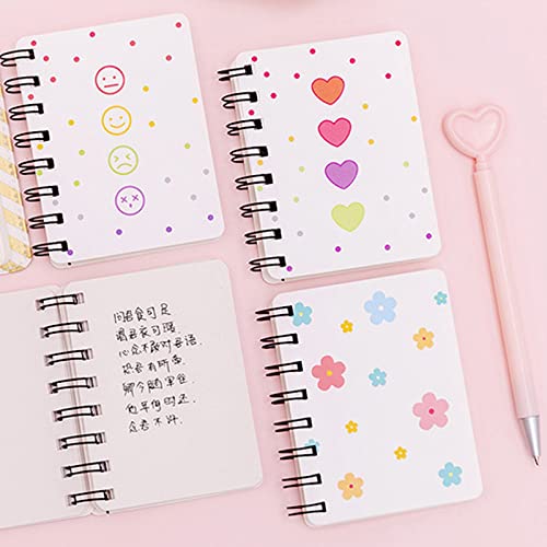 Small Spiral Notepad Cute Notebook, 8 Pack Kawaii Journals For Study And Notes Blank Page Fun Mini Scratch Pads, Back To School Supplies For Gifts Kids And Teachers(Cartoon 80 Sheets 160 Pages) #TOP3