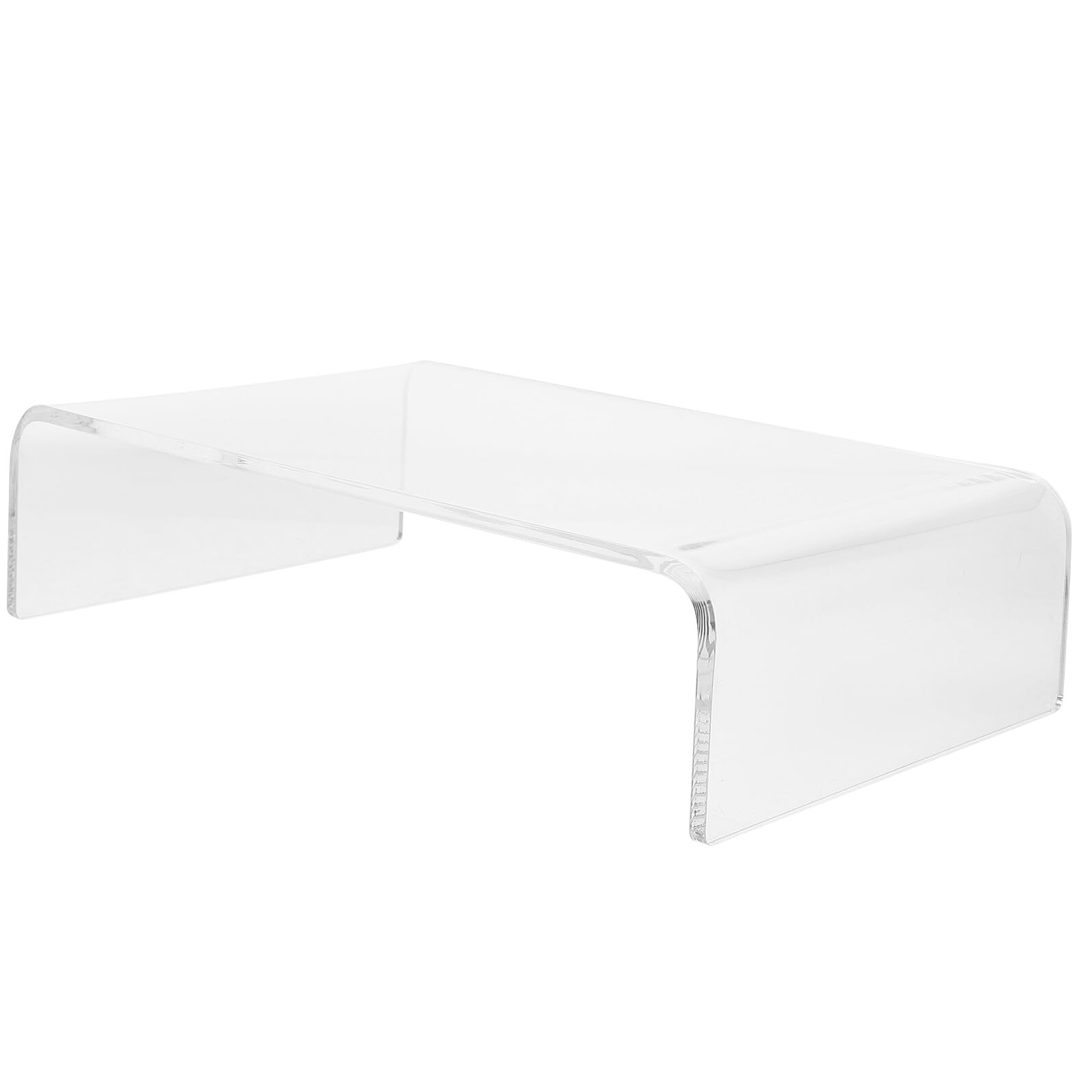 Rehausseur de Moniteur Transparent en Acrylique pour Bureau