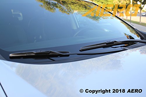 Aero Hybrid 24" + 21" Premium Quality All-Season Windshield Wiper Blades (Set Of 2) #TOP7