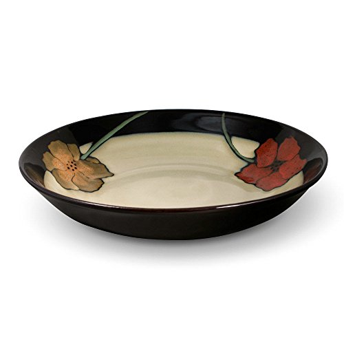Pfaltzgraff Painted Poppies Large Pasta Serving Bowl, 2.5-Quart