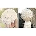 Leo565Tom Paraguas de encaje Parasol de la boda 48 cm Manual Crochet...