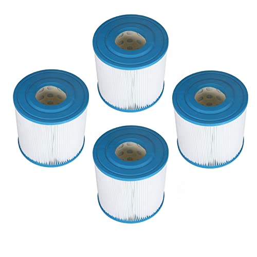 GLOGLOW Nan 4Pcs filtro PP para piscinas y spas miniatura 4
