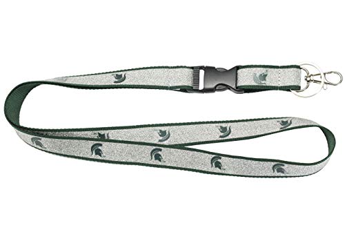 NCAA Michigan State Spartans Sparkle Lanyard