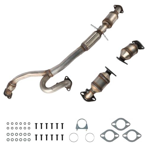 LELEHOKA Catalytic Converter Kit Compatible with Buick Lacrosse 2010-2011 3.6L V6, EPA Compliant, Catalytic Convertor Replaces16872 16873 55727
