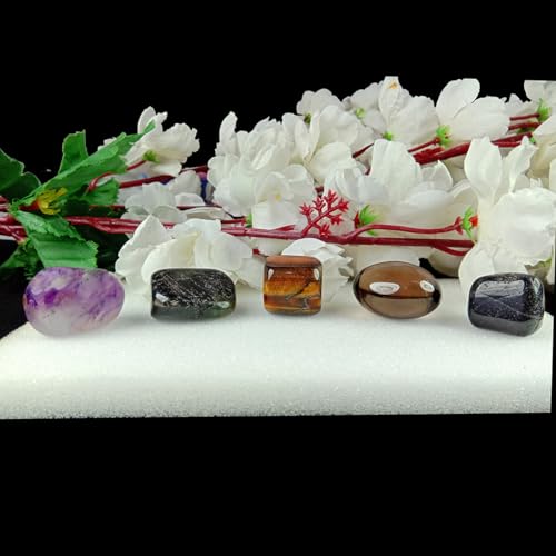 Image of Reiki Crystal Products Certified Natural Crystal Tumble Stone Kit | Multiple Crystal Stone Sets for Meditation, Reiki, Chakra & Spiritual Practices