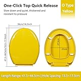 Zoom IMG-1 dazzluxe sedile wc rotondo in