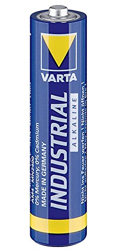 Varta Industrial Batterie Micro LR03 AAA 1.5V, 10er Pack