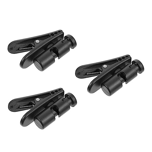 NUOBESTY 3 Piezas Organizador de Cables de Auriculares Clips para Sujetar Micrófono y Cable de Auriculares Fijación y Duradera para Uso Oficina y Hogar