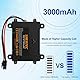 Shentec 18V 3000mAH Li-ion kompatibel mit Bosch Indego Rasenroboter Rasenmäher, Bosch Indego 350, 400, S+ 350, S+ 400, XS 300, M 700, Ersatzakku für F016104898, F016L69176