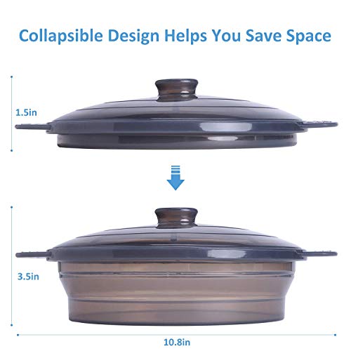 Silicone Spill Stopper Lid And Silicone Microwave Steamer #TOP7