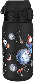 Ion8 Leak Proof Kids Water Bottle, Stainless Steel, Space, 400ml (13oz)