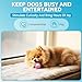 HDSX Squeaky Dog Toys Soft Latex Rubber Squeaky Dog Balls for Puppy Small Pet Dogs (8 Pack) (Round Balls)